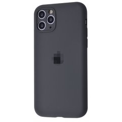 Чехол Silicone Case Full + Camera для iPhone 11 PRO Charcoal Grey купить