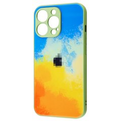 Чохол Bright Colors Case для iPhone 13 PRO MAX Blue/Yellow