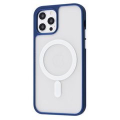 Чохол Avenger Matte Case with MagSafe для iPhone 12 | 12 PRO Dark Blue купити