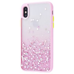 Чехол Confetti Glitter Case для iPhone X | XS Pink купить