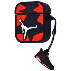 Чохол 3D для AirPods 1 | 2 Jordan Sneaker Red купити