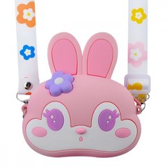 Сумка на плече для дитячого фотоапарату Rabbit Head 14,4*13,8*4 Pink купити