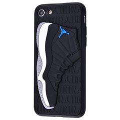 Чохол Sneakers Brand Case (TPU) для iPhone 7 | 8 | SE 2 | SE 3 Кросівок Black-Grey купити