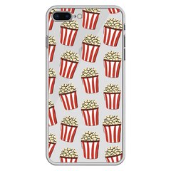 Чохол прозорий Print FOOD для iPhone 7 Plus | 8 Plus Popcorn купити