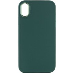 Чехол TPU Bonbon Metal Style Case для iPhone XR Pine Green купить