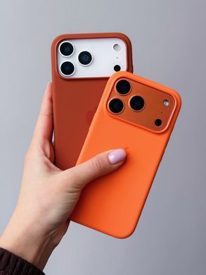 Чохол Silicone Case with MagSafe OEM для iPhone 17 PRO MAX Black
