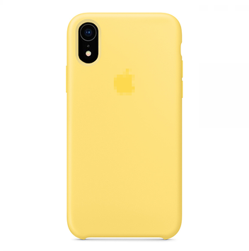 Чохол Silicone Case OEM для iPhone XR Canary Yellow - ash-mobile.com.ua - фото 1