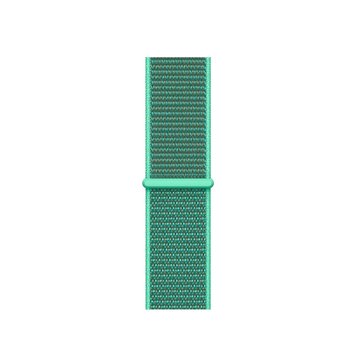 Ремешок Nylon Loop с липучкой для Apple Watch 42mm | 44mm | 45mm | 46mm | 49mm Spearmint - ash-mobile.com.ua - фото 1