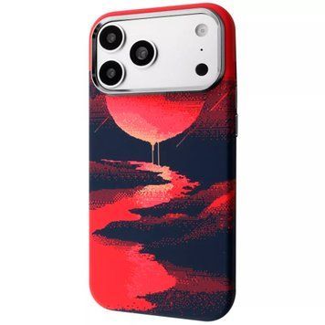Чохол Proove Pixel Case MagSafe для iPhone 17 Red moon