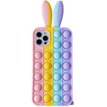 Чохол Pop-It Case для iPhone 11 PRO Rabbit Light Pink/Glycine - ash-mobile.com.ua - фото 1