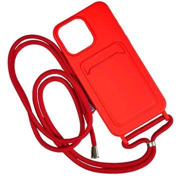 Чехол Colorful Pocket Strap для iPhone 7 | 8 | SE 2 | SE 3 Red - ash-mobile.com.ua - фото 1