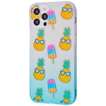 Чохол WAVE Gradient Sweet & Acid Case для iPhone 11 PRO MAX Ice cream/Pineapple - ash-mobile.com.ua - фото 1