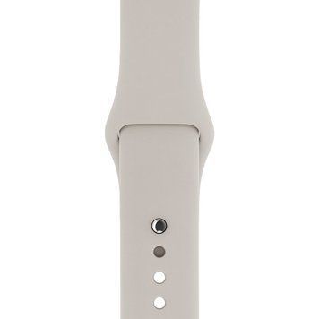 Ремешок Silicone Sport Band для Apple Watch 42mm | 44mm | 45mm | 46mm | 49mm Stone размер S - ash-mobile.com.ua - фото 1