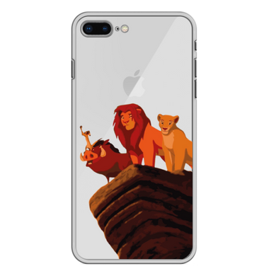 Чехол прозрачный Print Lion King для iPhone 7 Plus | 8 Plus Family купить