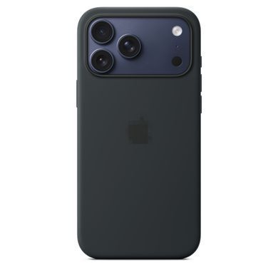 Чохол Silicone Case with MagSafe OEM для iPhone 17 PRO MAX Black