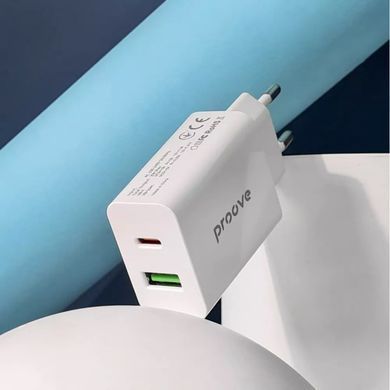 МЗП Proove Rapid 20W (Type-C + USB) White - ash-mobile.com.ua - фото 6