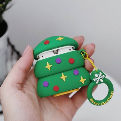 Чехол 3D для AirPods 1 | 2 BIG HERO CHRISTMAS TREE - ash-mobile.com.ua - фото 2