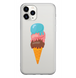 Чехол прозрачный Print SUMMER для iPhone 15 PRO MAX Ice Cream