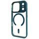 Чохол Crystal Guard with MagSafe для iPhone 17 PRO Dark Green