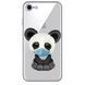 Чохол прозорий Print Animals для iPhone 16e | 17e Panda - ash-mobile.com.ua - фото 1