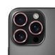 Захисне скло Metal Classic на камеру для iPhone 16 PRO | 16 PRO MAX Rose Gold