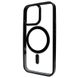 Чохол Crystal Guard with MagSafe для iPhone 12 | 12 PRO Black купити
