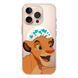 Чохол прозорий Print Lion King with MagSafe для iPhone 17 PRO Simba Love Blue
