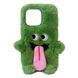 Чохол Fur Tongue Case для iPhone 12 PRO MAX Green