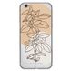 Чехол прозрачный Print Leaves для iPhone 6 | 6s Flowerpot купить