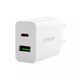 МЗП Proove Rapid 20W (Type-C + USB) White