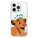 Чохол прозорий Print Lion King with MagSafe для iPhone 17 PRO Simba Love Blue