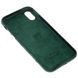 Чохол Alcantara Full для iPhone XS MAX Forest Green