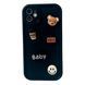 Чехол Pretty Things Case для iPhone X | XS Black Bear - ash-mobile.com.ua - фото 1