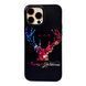 Чехол Silicone New Year для iPhone 15 PRO Merry Christmas Deer