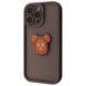 Чохол Pretty Case для iPhone 16 PRO Bear Brown - ash-mobile.com.ua - фото 1