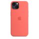 Чехол Silicone Case Full OEM+MagSafe для iPhone 13 MINI Pink Pomelo