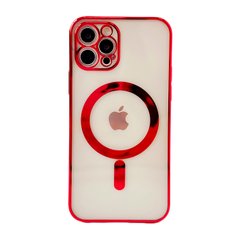 Чехол Glossy Case with Magsafe для iPhone 12 PRO Red купить