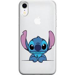 Чохол прозорий Print для iPhone XR Blue monster Looks купити