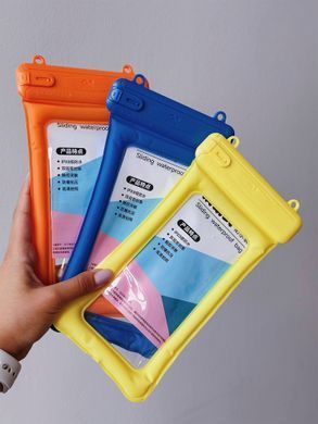 Чохол водонепроникний Sliding Waterproof Case для мобільного телефону Blue - ash-mobile.com.ua - фото 3