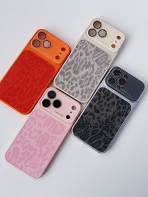 Чохол AITO PU-Leather Leopard Case для iPhone 17 PRO Brown