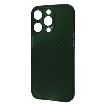 Чехол Memumi Slim Carbon Series Case для iPhone 14 Plus Green - ash-mobile.com.ua - фото 1