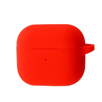 Чохол SLIM Case з карабіном для AirPods 3 Red - ash-mobile.com.ua - фото 1