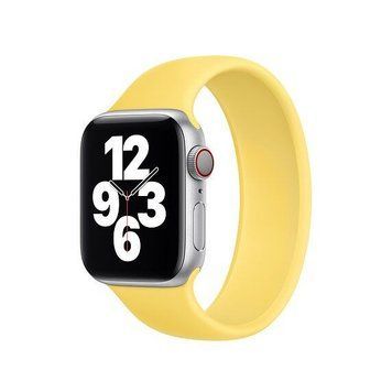Ремешок Solo Loop для Apple Watch 38mm | 40mm | 41mm | 42mm (10 | 11 series) Yellow размер S - ash-mobile.com.ua - фото 1