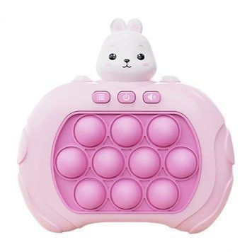 Портативна гра Pop-it Speed Push Game Rabbit Pink - ash-mobile.com.ua - фото 1
