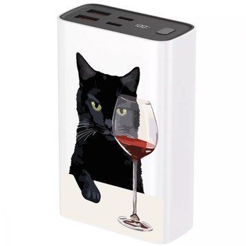 Портативна Батарея AP 22.5W 20000mAh Cat Wine - ash-mobile.com.ua - фото 1