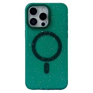 Чохол Splattered with MagSafe для iPhone 15 PRO Green - ash-mobile.com.ua - фото 1