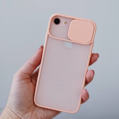Чохол Hide-Camera matte для iPhone 7 | 8 | SE 2 | SE 3 Pink купити