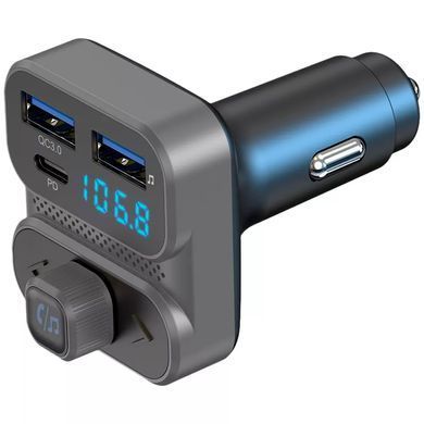 Автомобільний ЗП Proove FM Launcher Luxor SE 36W (PD+QC3.0) Type-C+USB Gray - ash-mobile.com.ua - фото 5