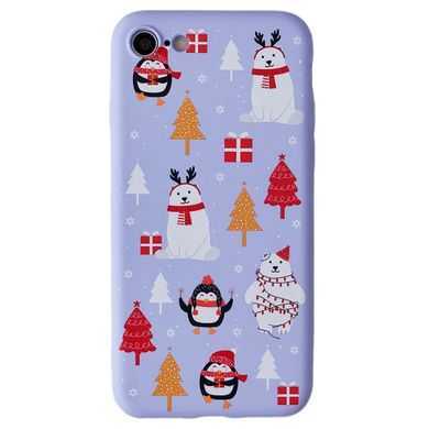 Чехол WAVE Fancy Case для iPhone 7 | 8 | SE 2 | SE 3 Penguin and Bear Glycine купить
