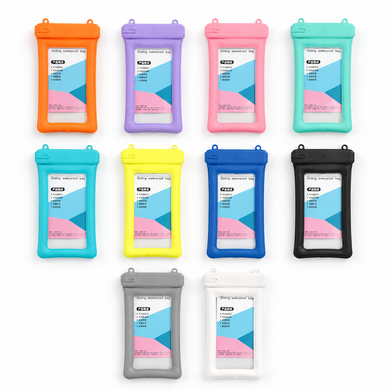 Чохол водонепроникний Sliding Waterproof Case для мобільного телефону Blue - ash-mobile.com.ua - фото 5